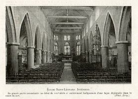 Eglise St Léonard, intérieur