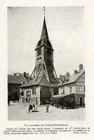 Le clocher de l'Eglise St Catherine