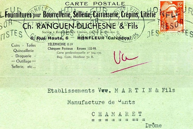 De Ranguen Duchesne (cinq) en 1953.JPG