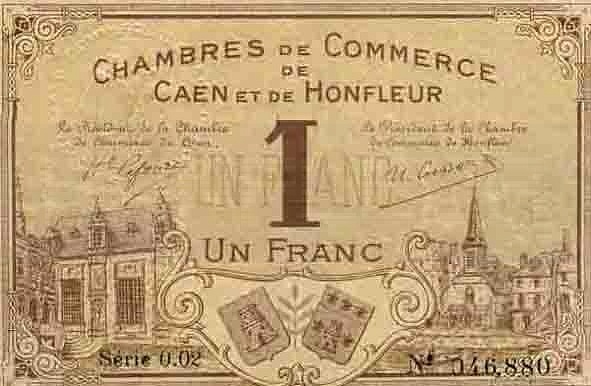 Chambre de Commerce de Caen et Honfleur_1 franc_002.JPG