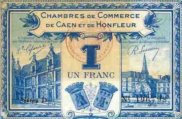 Chambre de Commerce de Caen et Honfleur_1 franc_004.JPG