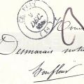 A M.Dumarais 1 Décembre 1846