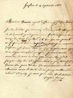 Courrier de lettre de Honfleur vers Pont Audemer  (24 septembre 1833)