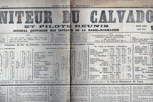Moniteur du Calvados et Pilote réunis du 23 Novembre 1864