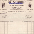 Boucherie Cordier (début 20° siècle)