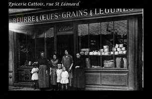 Epicerie Cattoir rue St Léonard