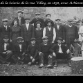 Ouvriers de la scierie rue Villey
