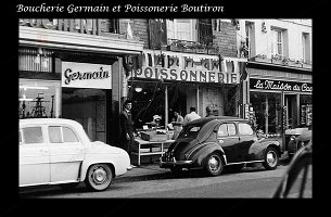Boucherie Germain et la Poissonnerie Boutiron